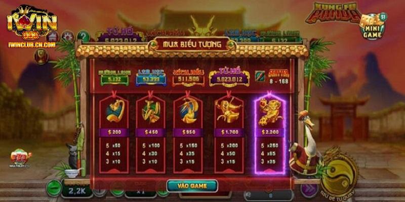 Những biểu tượng cần nắm trong Kungfu Panda